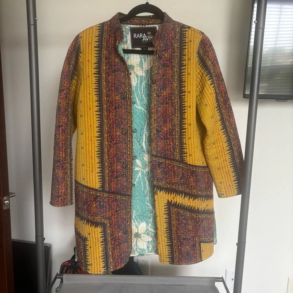 Rara Avis by Iris Apfel size XS Women’s quilted jacket - Picture 2 of 8
